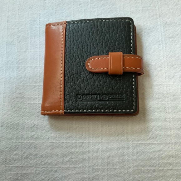 RARE Dooney & Bourke Compact Leather Mirror Case - Picture 4 of 13